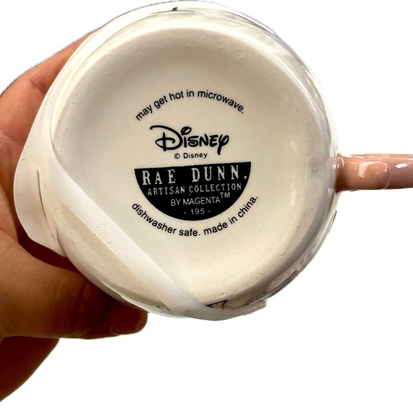 NWT Rae Dunn Tinkerbell Measuring Cups with pink handle & interior - Picture 3 of 5